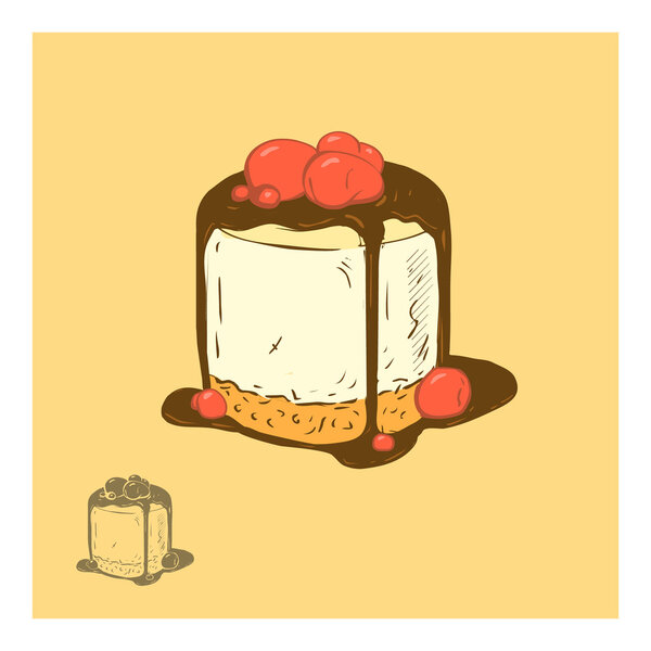 вишнёвый пирог
