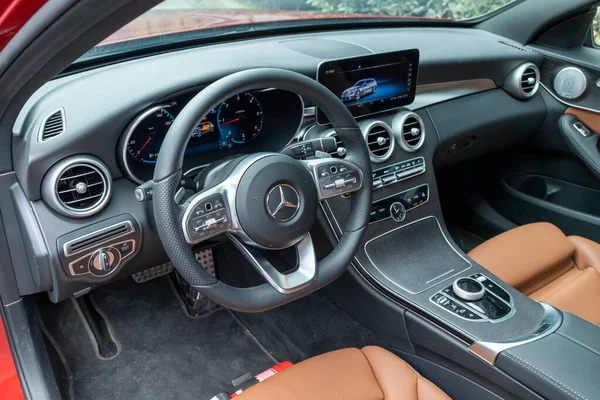 Mercedes Benz Class Serie Kompakta Exekutiva Bilar Tillverkade Daimler Detta — Stockfoto