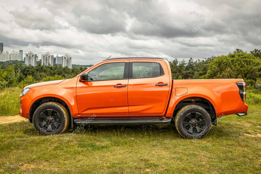Isuzu D-Max is a pickup truck manufactured since 2002 by Isuzu Motors.