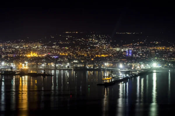 Nacht Varna Bulgarije — Stockfoto