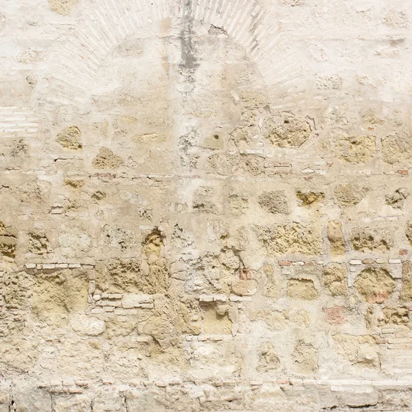 Texture ou fond de mur en pierre vieillie — Photo