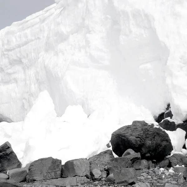 Antarctica paesaggio sfondo vista — Foto Stock