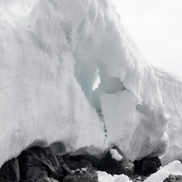 Antarktika manzara arka plan görünümü — Stok fotoğraf