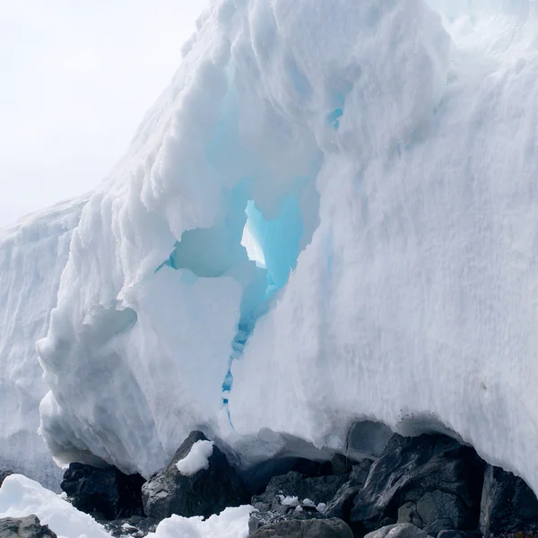 Antarctica paisaje vista de fondo — Foto de Stock