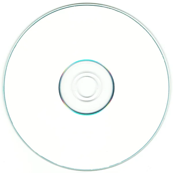 Isolated CD or DVD silhouette — Stock fotografie