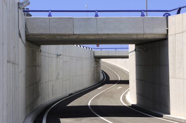 Civil engineering. Bridge structure