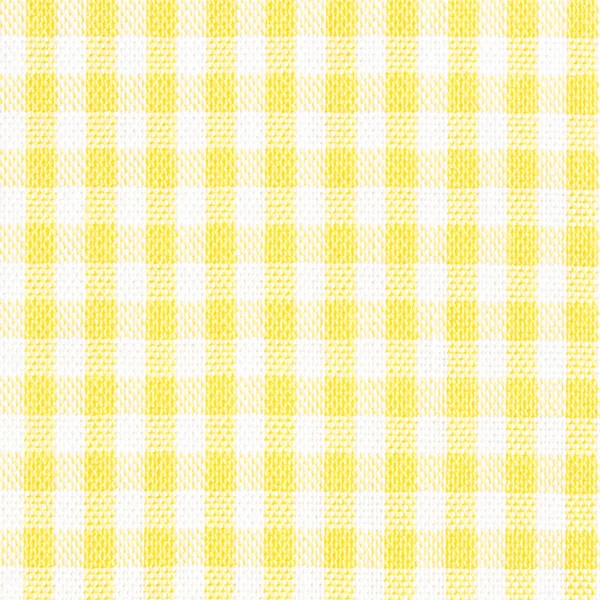 Yellow tablecloth texture — Stock Photo, Image