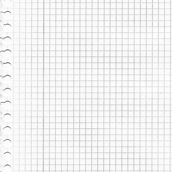 Notebook paper texture — Stock Photo, Image