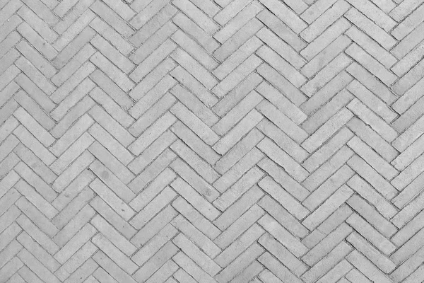 Geometric brick floor — Stock Photo, Image