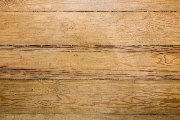 Yukarıdan görünen eski ahşap zeminin arka planı. Vernikli ahşap şeritler. 