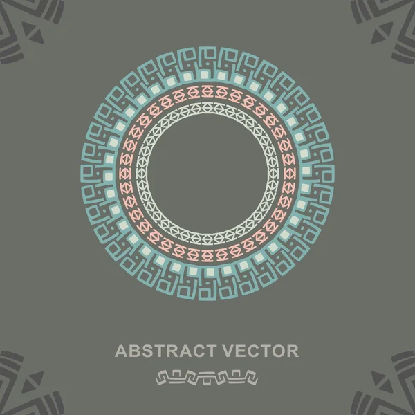 Abstraktes Element vier (Stammesstil)) — Stockvektor