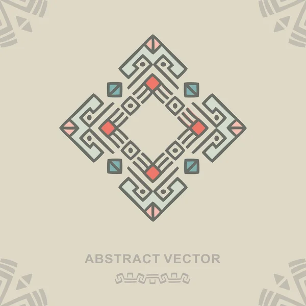 Élément abstrait cinq (style tribu ) — Image vectorielle