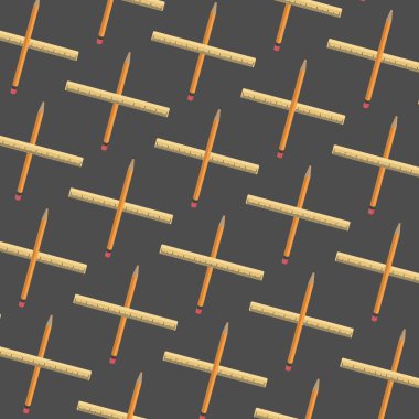 Okul desen başka bir arka plan koyu