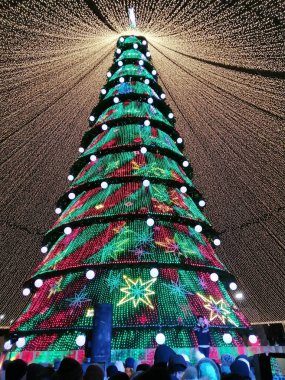 Kazan 2020 'de noel ağacı