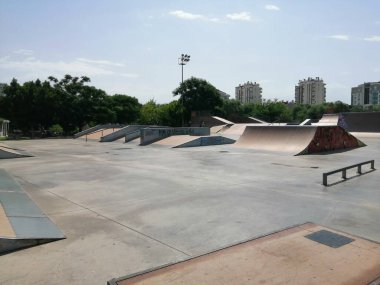 Antalya 'nın Lara ilçesine bağlı kaykay sahası