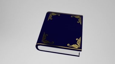 Kitap yavaşça açılıyordu, güzel görünüyordu..