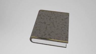 Kitap yavaşça açılıyordu, güzel görünüyordu..