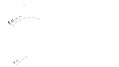 Uzun, renkli çizgiler parlak ve güzel görünerek sürekli hareket ediyor..