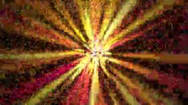 Işık sürekli merkezden yayılıyor..