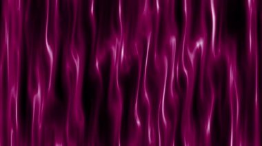 Kıvrımlı dalgalı yüzey sürekli hareket ediyor, arka plana yansıyor..