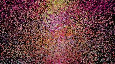 Bölgenin üzerinde sayısız küçük yuvarlak top uçuşuyordu..