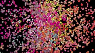 Bölgenin üzerinde sayısız küçük yuvarlak top uçuşuyordu..