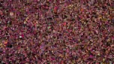 Bölgenin üzerinde sayısız küçük yuvarlak top uçuşuyordu..