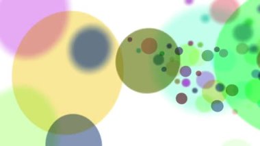 Renkli daireler, sürekli hareketler, havalı ve güzel görünün..