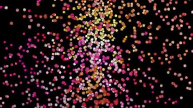 Bölgenin üzerinde sayısız küçük yuvarlak top uçuşuyordu..