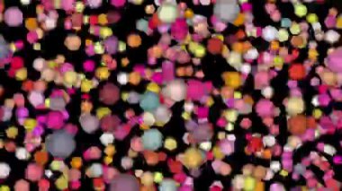 Bölgenin üzerinde sayısız küçük yuvarlak top uçuşuyordu..