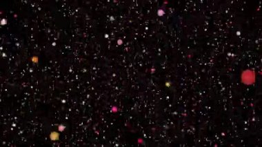 Bölgenin üzerinde sayısız küçük yuvarlak top uçuşuyordu..