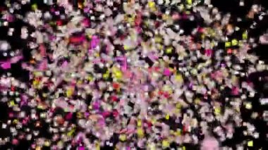 Bölgenin üzerinde sayısız küçük yuvarlak top uçuşuyordu..