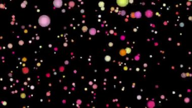 Bölgenin üzerinde sayısız küçük yuvarlak top uçuşuyordu..