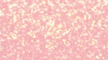 Parıldayan ışık sürekli yayılır, parlak ve güzel görünür..