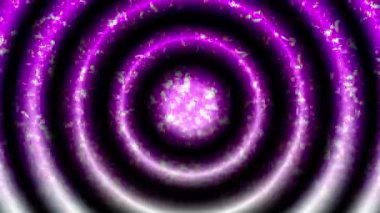 Arkaplanda parlayan ışık, yığılmış daireler..