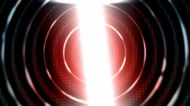 Beyaz ışık modern bir görünüş için sürekli olarak renkli bir arkaplanda döner..