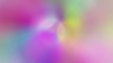 Parlak renkler yavaşça birbirine karışır.