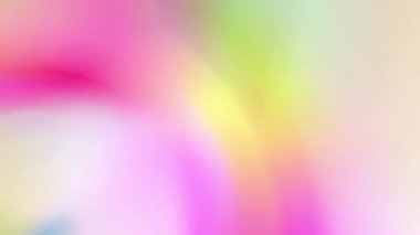 Parlak renkler yavaşça birbirine karışır.