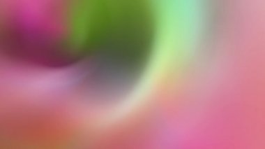 Parlak renkler yavaşça birbirine karışır.