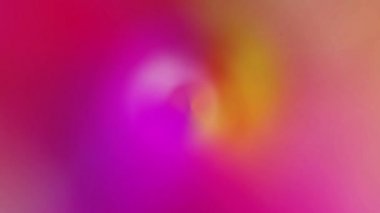 Parlak renkler yavaşça birbirine karışır.