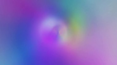 Parlak renkler yavaşça birbirine karışır.