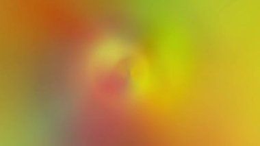 Parlak renkler yavaşça birbirine karışır.