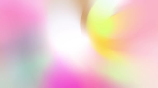 Leuchtende Farben Mischen Sich Sanft — Stockvideo