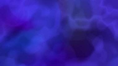 Parlak renkler yavaşça birbirine karışır.
