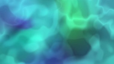 Parlak renkler yavaşça birbirine karışır.