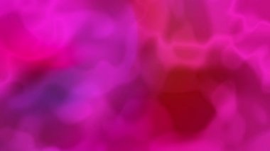 Parlak renkler yavaşça birbirine karışır.