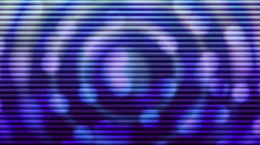 Devamlı hareket eden dairesel ışık dalgalı eğrilerle arka planda görünüyor.