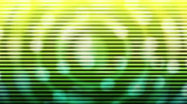 Devamlı hareket eden dairesel ışık dalgalı eğrilerle arka planda görünüyor.