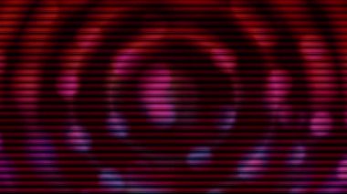 Devamlı hareket eden dairesel ışık dalgalı eğrilerle arka planda görünüyor.