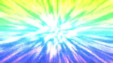 Merkezden kesintisiz bir ışık akışı şık ve güzel görünüyor..